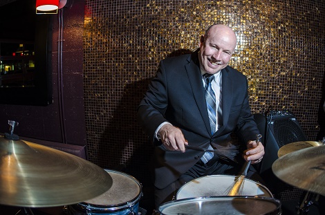 Scott Barbier on percussion